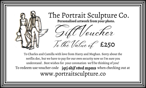 The Portrait Sculpture Company Gift Card